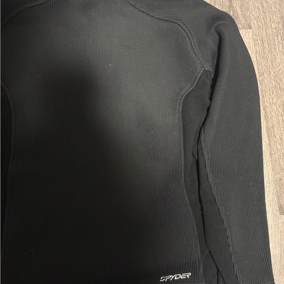 Spyder Dark Gray Fleece Pullover - Picture 5 of 8